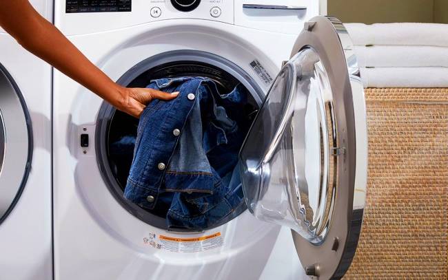 استفاده از ماشین لباسشویی